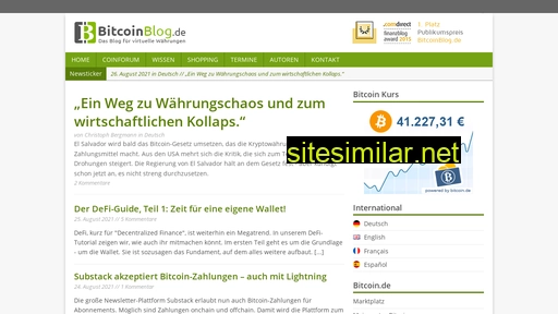 Bitcoinblog similar sites