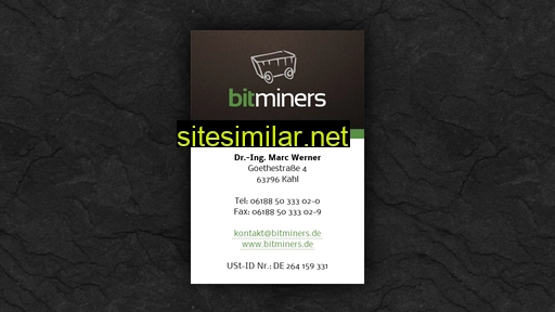 bitminers.de alternative sites