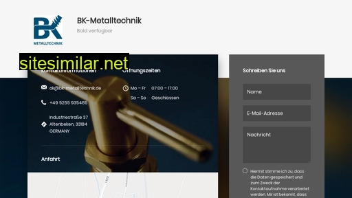 bk-metalltechnik.de alternative sites