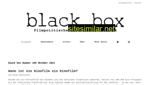 blackbox-filminfo.de alternative sites
