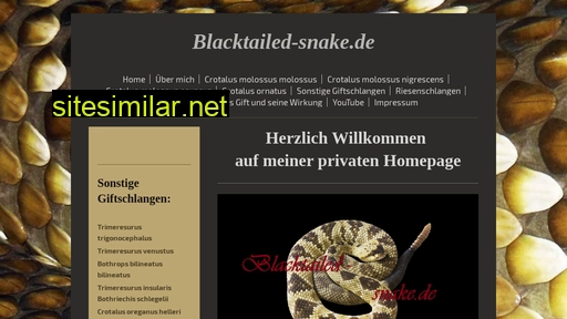 blacktailed-snake.de alternative sites