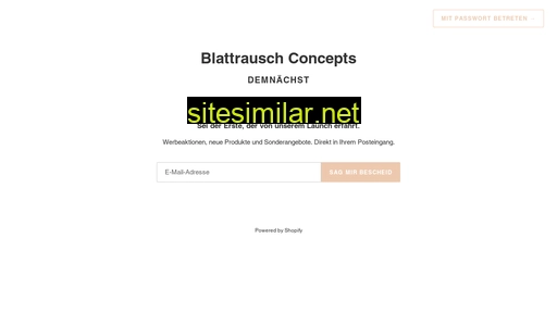 blattrauschconcepts.de alternative sites