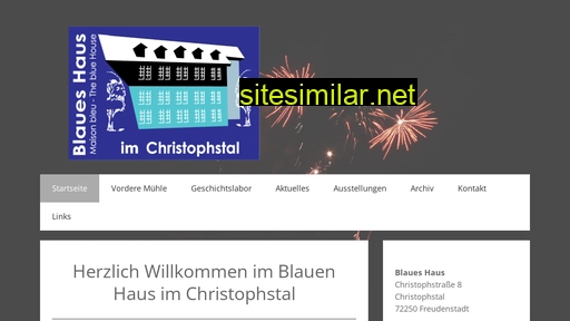 blaueshaus-christophstal.de alternative sites