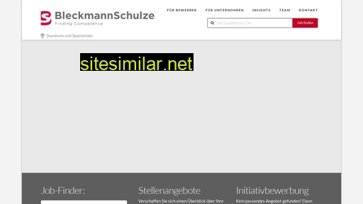 bleckmannschulze.de alternative sites