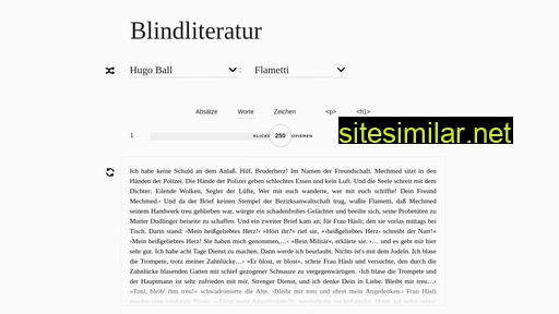 blindliteratur.de alternative sites