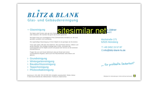 blitz-blank-hs.de alternative sites