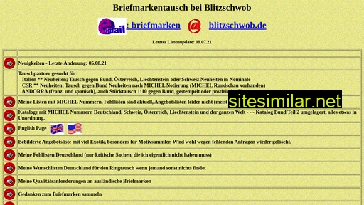 blitzschwob.de alternative sites