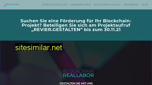 Blockchain-reallabor similar sites