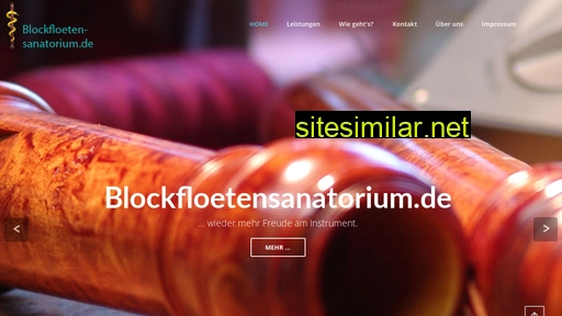 Blockfloetensanatorium similar sites