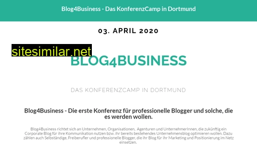 blog4business.de alternative sites