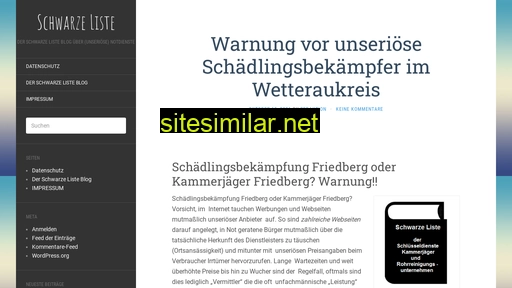 blog-schwarze-liste.de alternative sites