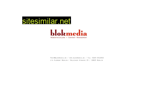 Blokmedia similar sites