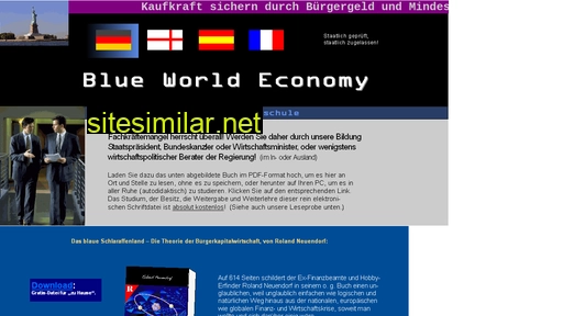 Blue-world-economy similar sites