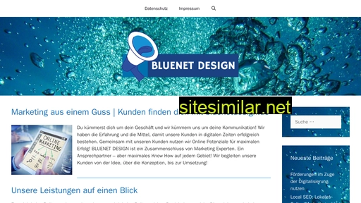 bluenetdesign.de alternative sites