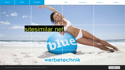 Blue-werbetechnik similar sites