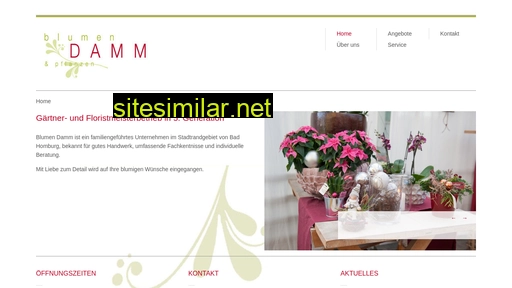 blumen-damm.de alternative sites