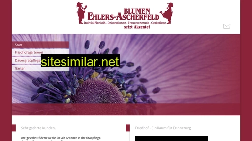 blumen-ehlers-ascherfeld.de alternative sites