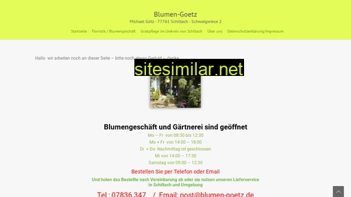 blumen-goetz.de alternative sites
