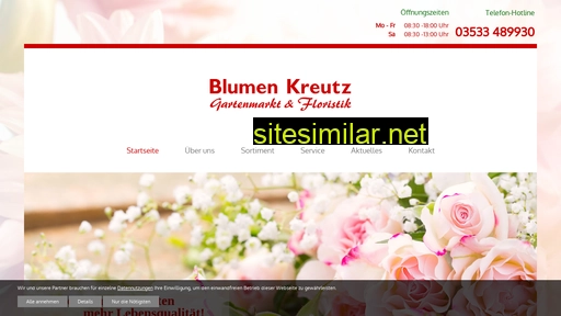 blumen-kreutz.de alternative sites