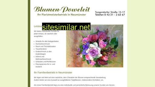 Blumen-poweleit similar sites