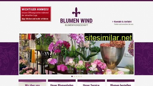 blumen-wind.de alternative sites