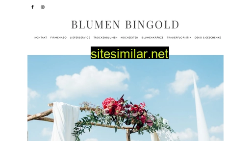 blumenbingold.de alternative sites