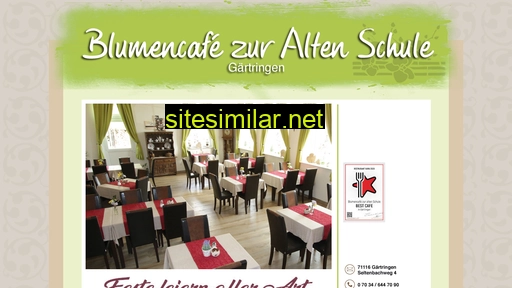 blumencafe-alteschule.de alternative sites