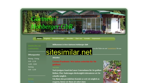 Blumenhaus-hohberger similar sites