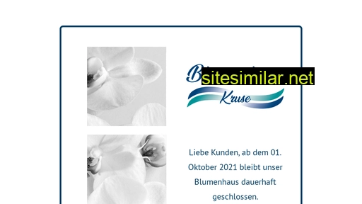 blumenhaus-kruse.de alternative sites