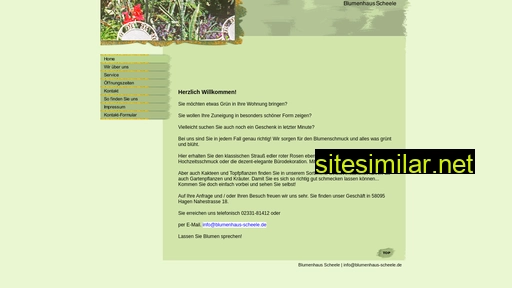blumenhaus-scheele.de alternative sites