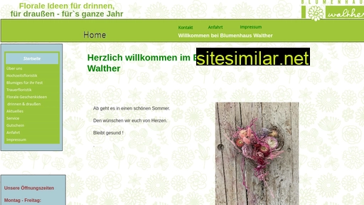 blumenhaus-walther.de alternative sites