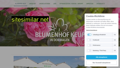 blumenhof-keup.de alternative sites