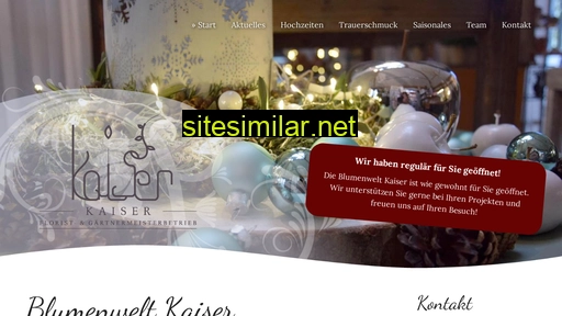 blumenwelt-kaiser.de alternative sites