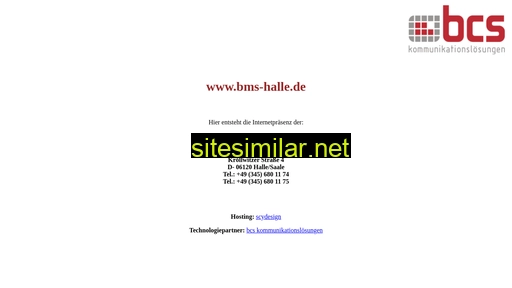 Bms-halle similar sites