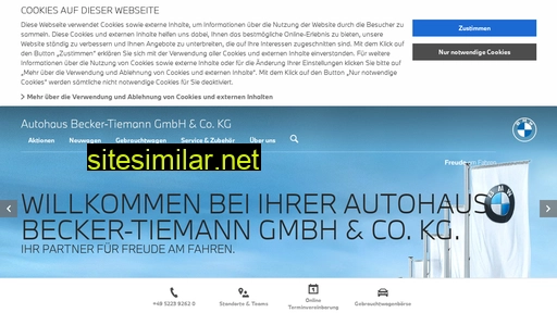 bmw-becker-tiemann.de alternative sites