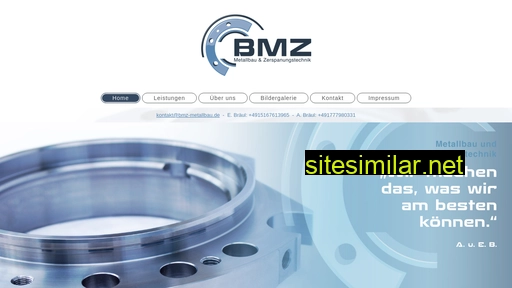 bmz-metallbau.de alternative sites