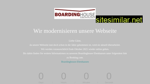 Boardinghouse-ebenhausen similar sites