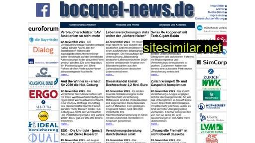Bocquel-news similar sites