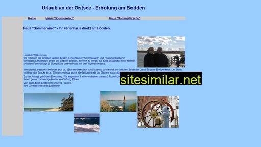 Bodden-ostsee-urlaub similar sites