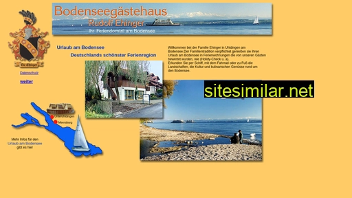 bodenseegaestehaus.de alternative sites