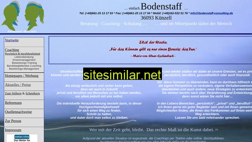Bodenstaff-consulting similar sites