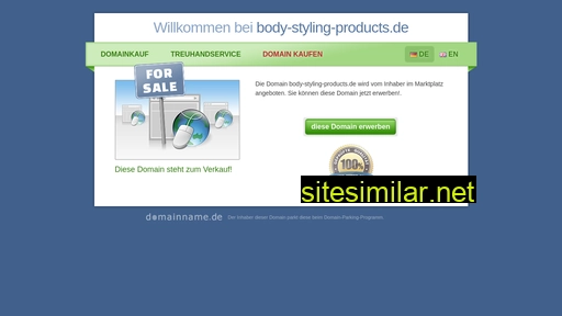 body-styling-products.de alternative sites