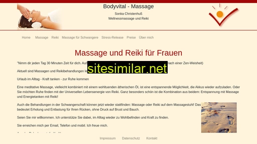 Bodyvital-massage similar sites