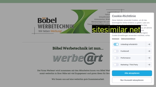 boebel-werbung.de alternative sites