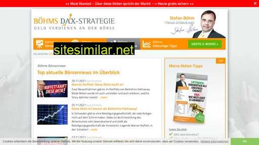Boehms-dax-strategie similar sites
