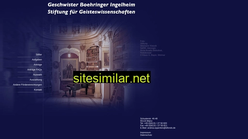 boehringer-geisteswissenschaften.de alternative sites