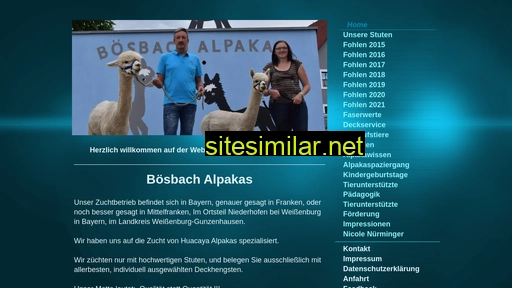 boesbachalpakas.de alternative sites