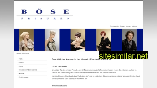 boese-frisuren.de alternative sites