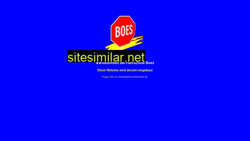 boes-fahrschule.de alternative sites