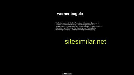 bogula.de alternative sites